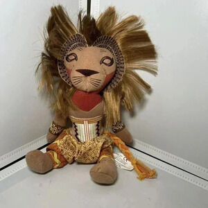 Disney The Lion King Broadway Simba souvenir plush doll 13"